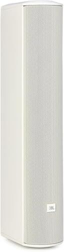 JBL Professional CBT 50LA-1-WH - Altavoz Compacto de Columna de Matriz de línea con 8 Controladores de 2 Pulgadas, 20 Pulgadas de Alto, Color Blanco