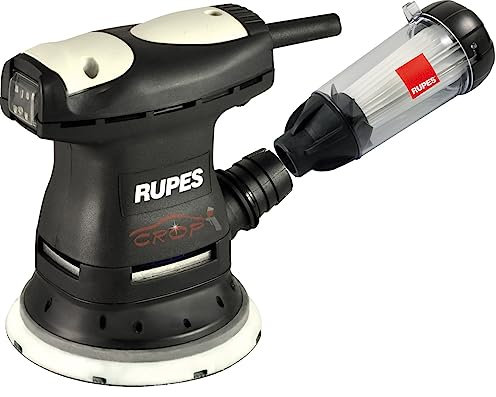 Rupes LR71TE - Levigatrice manuale, levigatrice orbitale, colore: nero, bianco, 8000 giri/min, 13000 giri/min, corrente alternata
