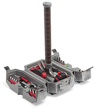 Marvel Thor's Asgardian Hammer Mjolnir 44 Piece Tool Set