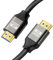Aievrgad 4K HDMI Cable 3m, HDMI 2.0 Cable/lead, Ultra hdmi to hdmi cord high speed 18gbps, @60Hz, ARC, gold-plated for 4K TV/PS4 3D, Ethernet,Video return,UHD 2160p,HD 1080p,21:9,4:4:4,3meter,grey