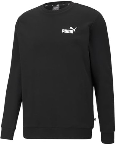 PUMA Essentials Kleine Logo Herren Sweatshirt Sweat Herren, schwarzes, L