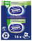 Tempo Lot de 16 paquets de 42 lingettes humides à l'aloe vera naturel - Papier toilette humide testé dermatologiquement et pH neutre pour la peau