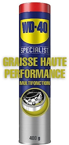 WD-40 SPECIALIST Graisse Haute Performance Multifonction. Cartouche 400gr