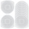 THLMT 10PCS UMD-Hülle kompatibel für Sony PSP1000/2000/3000, Disc-Aufbewahrungshülle, Ersatzspiel-Disc-Hüllen, Abdeckungshalter, transparente Schutzhülle für Discs