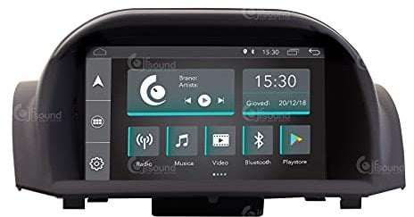 Autoradio Custom Fit per Ford Fiesta 6° Serie Restyling Android GPS Bluetooth WiFi Dab USB Full HD Touchscreen Display 7