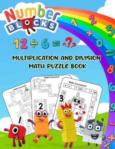 Nụmbèrblọck Multiplication and Division Math Puzzle Book: Learn with maths puzzles, games and Nụmbèrblọck; Work book for Grade 2th-5th