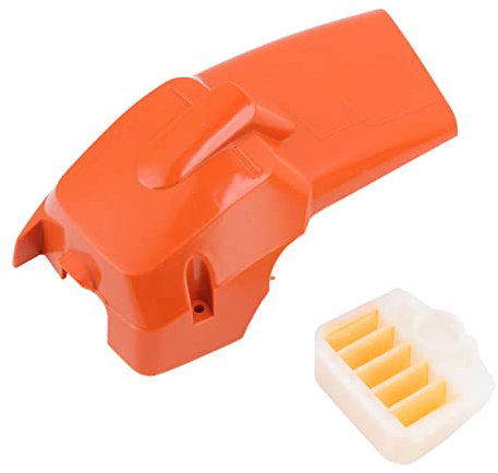 TOPINCN Cubierta de Cilindro de Motosierra y Filtro de Aire, Conjunto de Cubierta de Filtro de Aire, Piezas de Repuesto de la Cubierta del Cilindro del Motor para Husqvarna 340 345 350