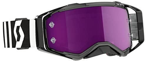Scott Prospect MX Goggle Cross/MTB Brille schwarz/weiß/lila Chrom Works