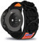 AireWiki Nylon Armband Kompatibel mit Suunto 9/Suunto 7/Suunto 9 Baro Uhrarmband Stoff Sport Klettverschluss Armbänder Ersatz für Suunto 9/Suunto 7/Suunto 9 Baro (schwarz)