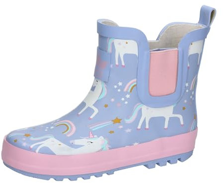 Lico Samira, Stivali in Gomma Unisex-Bambini, Blu Rosa, 29 EU