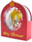 scicent Lustige Weihnachtskarten Pop-Up Karte Weihnachten Rot 3D Weihnachtskarte mit Tieren für Mädchen oder Jungen Weihnachtsmann Karte für Frauen mit Umschlag - 20937