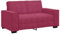 vidaXL Canapé à 2 Places Rouge Bordeaux 120 cm Velours, canapé, canapé Deux Places, canapé 2 Places en Velours, Couche, canapé en Velours