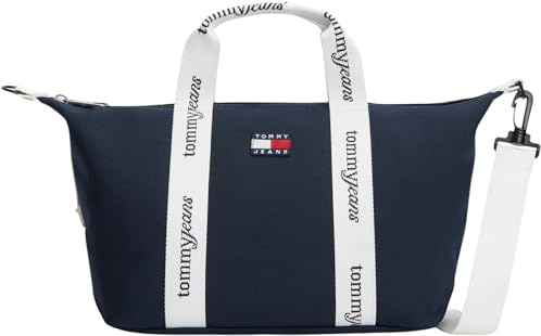 Tommy Jeans Damen Tote Bag Tasche Daily Mini mit Logo-Print, Blau (Dark Night Navy), Einheitsgröße