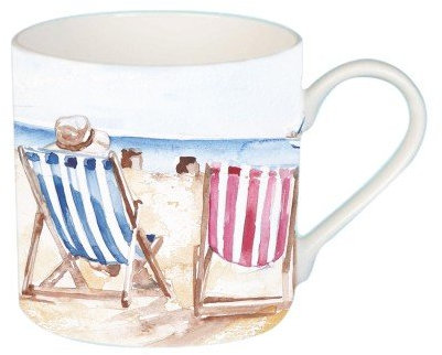 Coastal Deck Chairs Mug