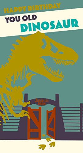 JURASSIC JW019 PARK - Tarjeta de cumpleaños
