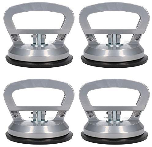 115 mm Aluminium Saugnapf Becherhalter Anheben Glas Lifter Dent Abzieher 4 Pack