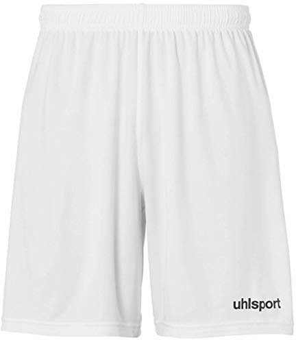 uhlsport Kinder Center Basic Shorts, weiß, 164