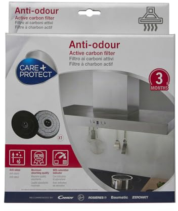 Care+Protect 35602045 universal Type 108 anti-odour carbon filter with indicator