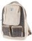 GURU SHOP Ethno Hanf Rucksack - Natur/schwarz, Herren/Damen, Beige, Size:One Size, 40x30x20 cm, Ausgefallene Stofftasche