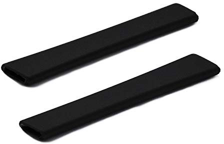 SOODASE Black Replacement Silicone Earsocks Rubber Kit For Oakley Minute 2.0 Sunglasses