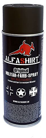 Militär Sprayfarben Farbspray Lack RAL Farben Bundeswehr Restaurieren, RAL Farben:RAL 6006 Grauoliv matt