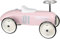 Vilac Vintage Ride-On Car, Durable Metal Body, Large Stable QuietRubber Wheels, Develops Psychomotor, Balance, Coordination, For 1.5 to 3 Years Kids under 20 kgs, 76 x 40 x 38 cm, Pink
