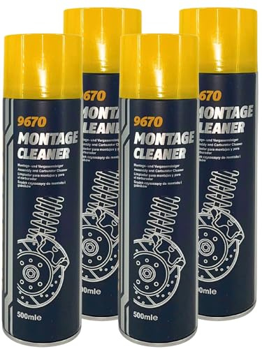 MANNOL 500 ml Montage-Bremsenreiniger, Aerosol-Spray, professioneller Entfetter (4)