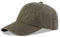 LANGZHEN Unisex Vintage gewaschen Distressed Baumwolle Einstellbare Solid Dad Hut, Gewaschene Klassische Baseball Cap für Männer Frauen (Army Green)