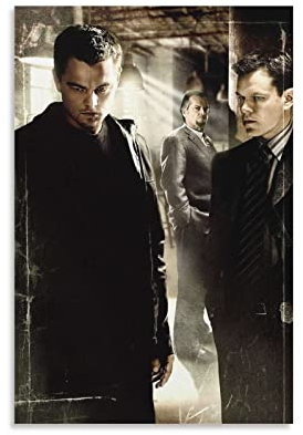 Filmposter The Departed, Leinwand-Kunst, Poster und Wandkunst, Bilderdruck, modernes Familienschlafzimmerdekor, Poster, 40 x 60 cm