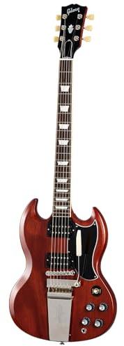 SG Standard '61 Faded Maestro Vibrola Vintage Cherry - Double Cut Modelle