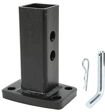 Anhängerkupplungsaufnahme – Rostfrei, robust, mit Kunststoffbeschichtung – Stabile Verbindung für Camping und Wohnmobil