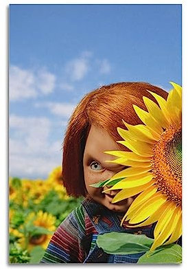 Chucky Poster Ästhetische Leinwand Poster Zimmer Dekorative Wandkunst Poster Druck Dekor Poster 30 x 45 cm ungerahmt