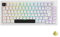 Akko 5075B Plus Gaming Keyboard RGB Chroma with Mechanical Linear Switch, 3 Modes ISO-UK Layout Keyboard with 5 Pin Hot Swap, Cherry PBT Keys, N-Key Rollover for Windows/Mac (Black White)