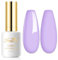 Imtiti Pastel Gel Nail Polish, 15ML Lilac Pastel Purple, LED UV Nail Gel Polish DIY Nail Art Starter Manicure Salon Kit