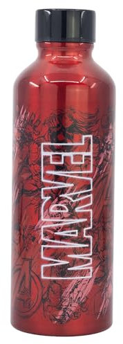 Bouteille en aluminium pour jeunes adultes - Bouteille d'eau réutilisable Marvel 755 ml