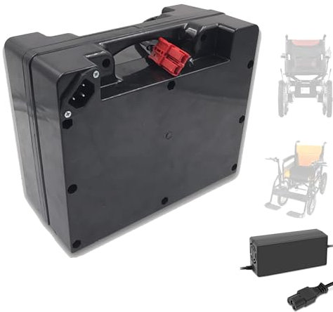 SSCYHT Batteria 24V 12Ah 18Ah LiFePO4 Batteria per Sedia a rotelle elettrica 24 Volt Batteria al Litio Ferro fosfato di Grande capacità con Spina Anderson per Motore 288W 432W,24v18ah