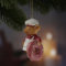 Christbaumschmuck Maus süß Weihnachtsbäckerei Polyresin H: 8,5cm (Donut)