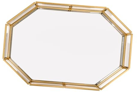 Holibanna Plateau De Rangement Élégant Pour Bijoux Boucles Doreilles Rouge À Lèvres Organiseur De Bureau Plateaux De Parfum Artistiques