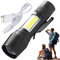Dtaigou Wiederaufladbare LED-Taschenlampe, Beleuchtung LED-Taschenlampen - Wasserdichte Hand-Taschenlampe, hohe Lumen, kleine LED-Taschenlampe | Wiederaufladbares Blitzlicht, verstellbares