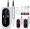 Boyuan Ponceuse Pour Ongles Professionnelle 45000 RPM Lime a Ongle Electrique Portable Rechargeable Avec Affichage LCD Et Embouts Ponçage Pour Pédicure Manucure Pour Salon/Maison