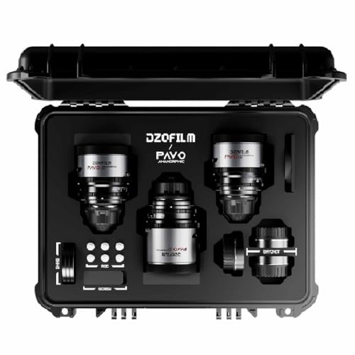 DZOFILM Pavo 2X Anamorphot 3-Objektiv-Set (28/40/75mm T2.1) für PL/EF-Mount (S35) (DZO-PAA3PLMN)