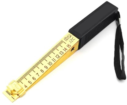 Youzzei Fire Door Gap Gauge Checker Tool,1-30mm Door Gap Wedge Tool(0.2mm) | Fire Door Gap Measuring Tool, 1-30mm Range, 0.2mm Grad, Tapered Wedge Feeler Gauge for House Engineering Inspection.