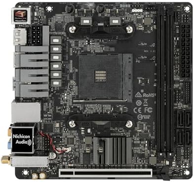 Tomahawk Wifi Fit For ASRock B450 GAMING-ITX/AC Motherboard Socket AM4 Supports Ryzen 5 5600G 5600 R7 5700X3D 5800X CPU DDR4 M.2 PCIe 3.0 Mini ITX