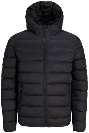JACK & JONES Wilsons Herren-Daunenjacke, Schwarz
