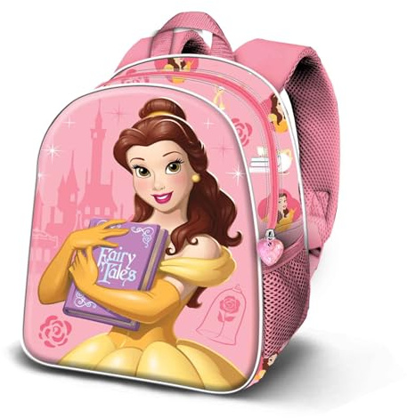Disney Belle Fairy-Sac à Dos 3D Elite, Rose 25 x 30 cm, Capacité 7 L