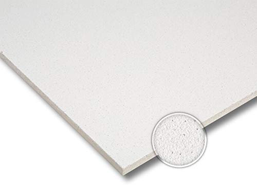 Box of 16 Tiles 600 x 600 Armstrong Dune eVo Board Ceiling Tiles Square Edge - Office/Retail/Hospitality