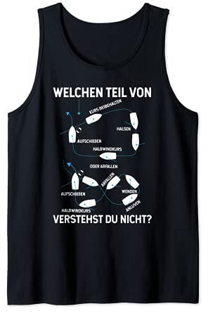 Mann über Bord Manöver | Lustiges Boot, Schiff & Yacht Tank Top