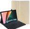 YHFZR Spanish Keyboard Case Ñ für Xiaomi Mi Pad 5/5 Pro 11 Zoll, Spanish Ultra Slim Keyboard Case mit magnetisch abnehmbarem drahtlosem Bluetooth für Xiaomi Mi Pad 5/5 Pro 11 Zoll, Gold