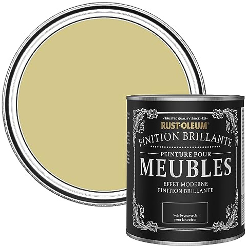 Rust-Oleum Green Furniture & Skirting Board Paint in Gloss Finish - Wasabi 750ml