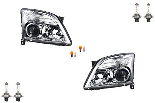 Johns, passend für Opel Vectra Scheinwerfer 2002-2005 + Leuchtmit. Set links, rechts